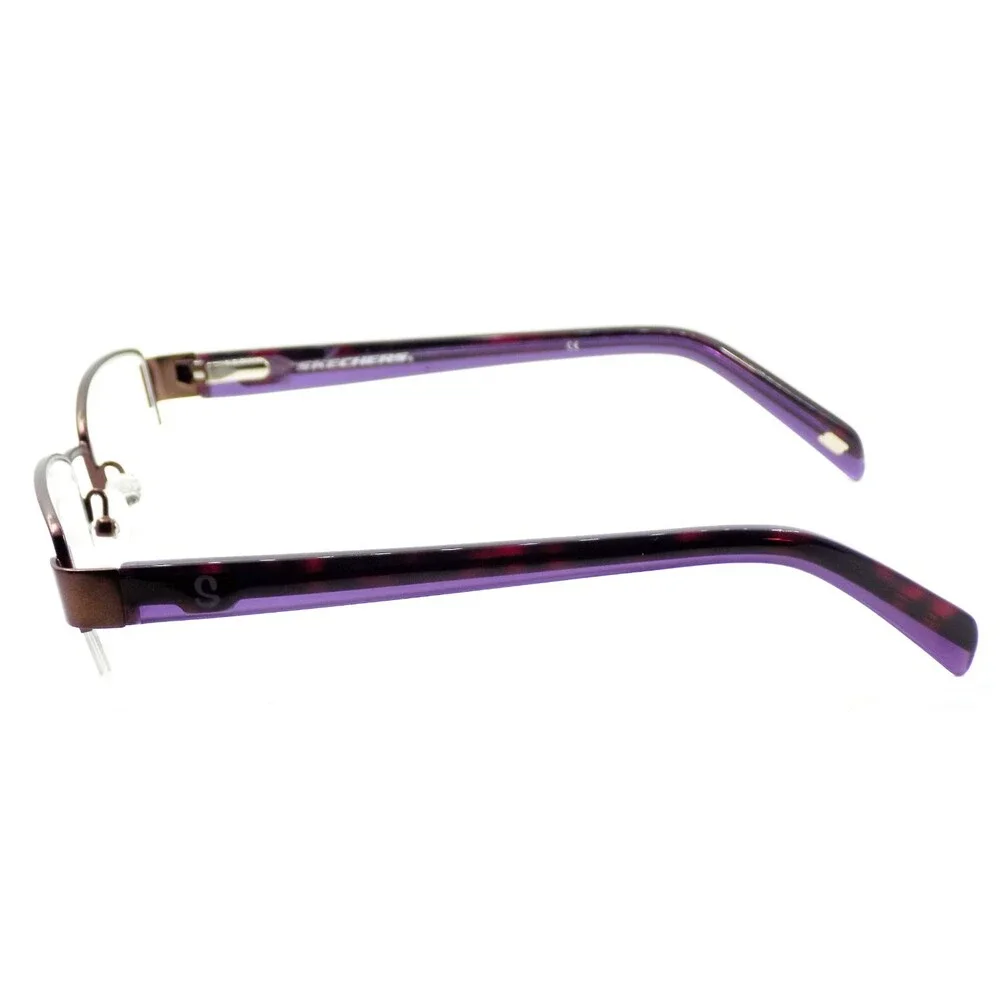 SKECHERS SK2084 SBRN Women's Eyeglasses Frames Petite 49-17-135 Satin Brown